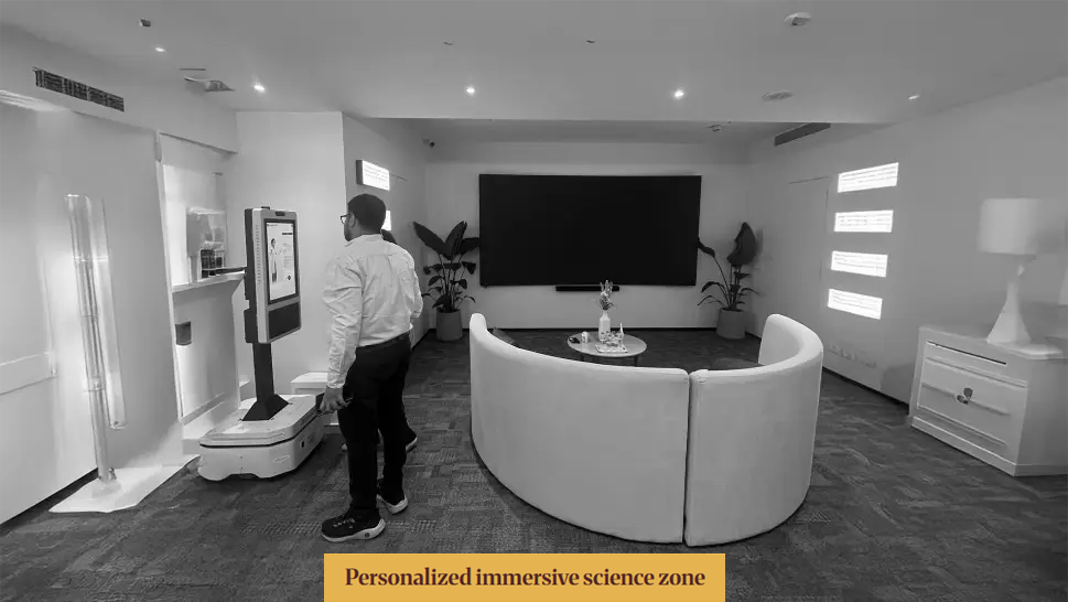 Personalized immersive science zone